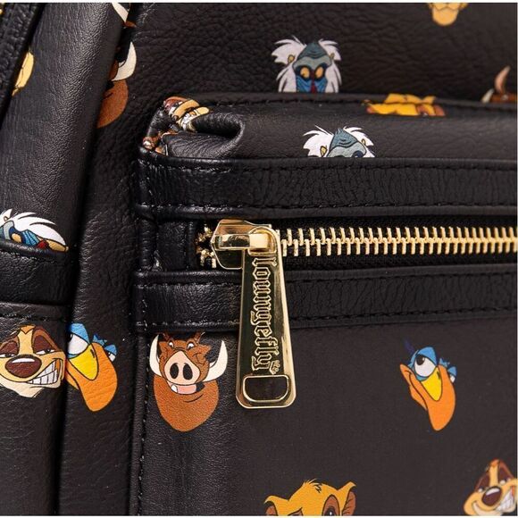 NEW Loungefly Collection Lounge Exclusive Lion King Black Mini Backpack 3 main image 13